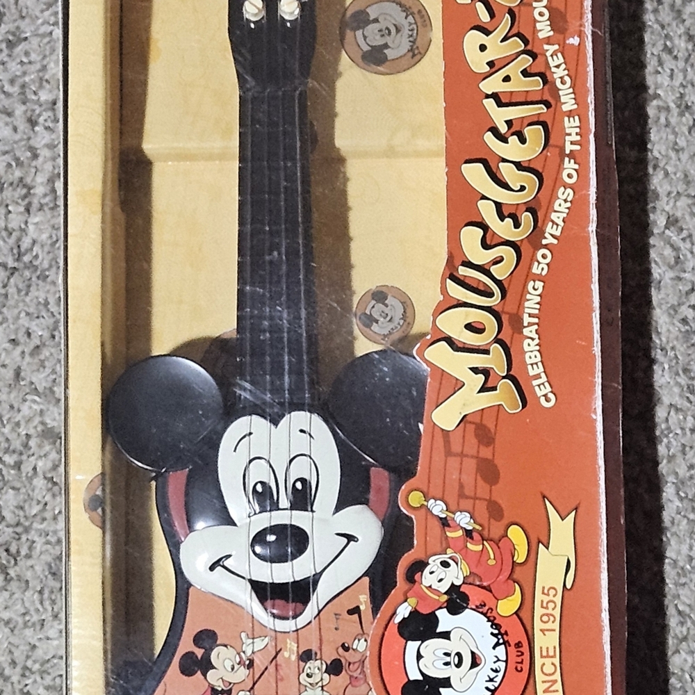 Mickey Mouse Kids Guitar - Red and Black